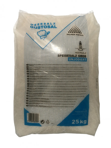 Meersalz 25 kg (nur Abholung)