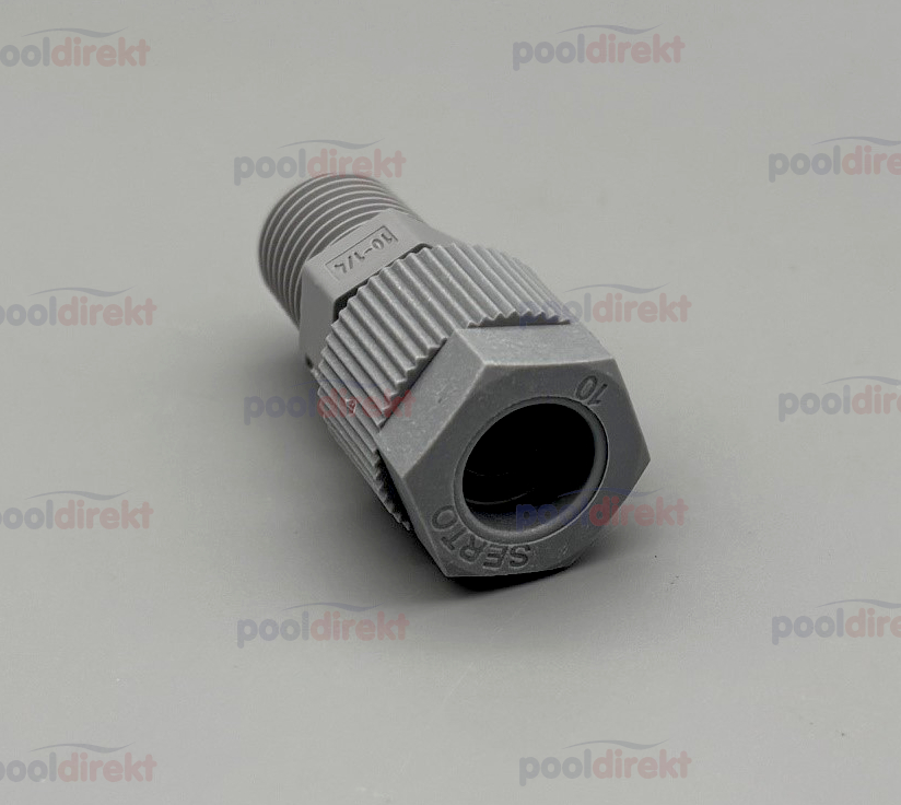 Gerade Einschraubverschraubung 10/8mm 1/4"