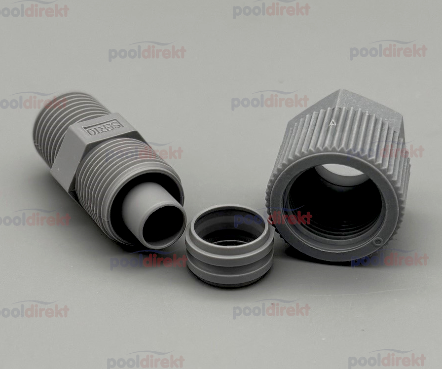Gerade Einschraubverschraubung 10/8mm 1/4"