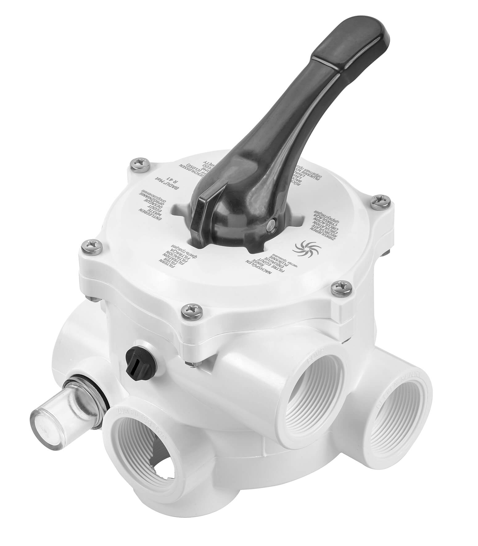 6-Wege-Ventil DA 50 Klebe inkl. Verrohrungsset