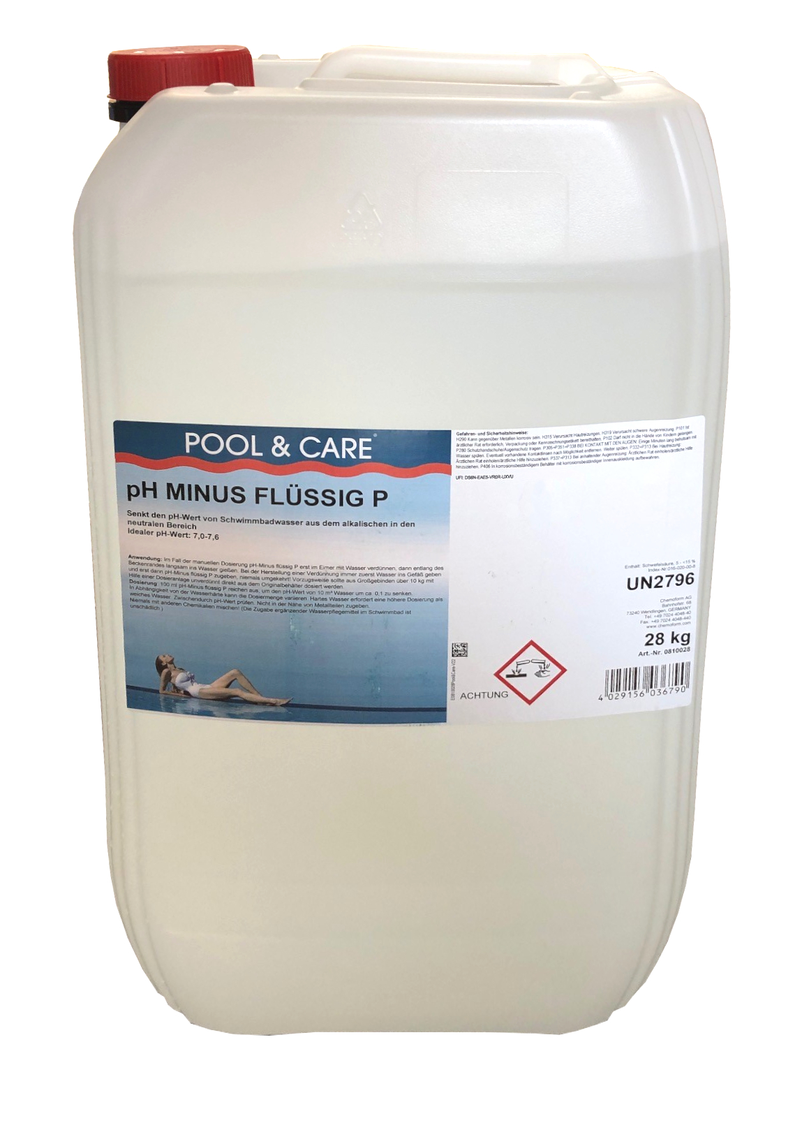 pH-Minus flüssig  28 kg (nur Abholung)