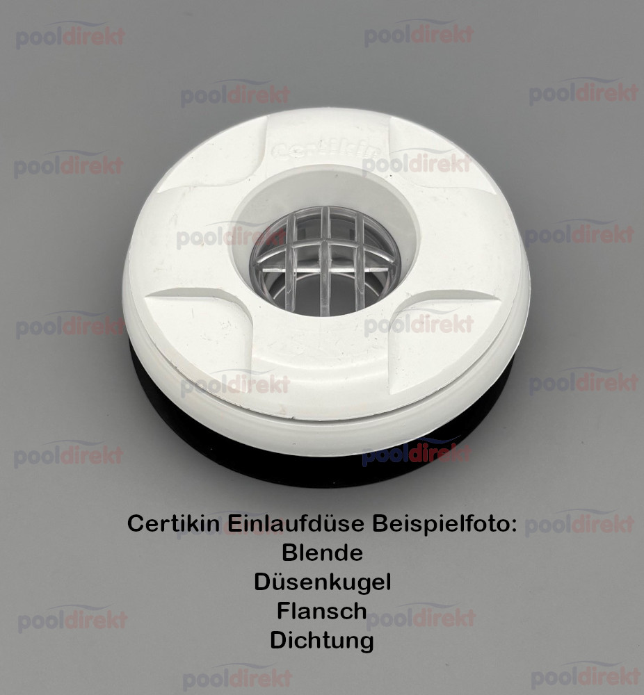Certikin Flansch Einlaufdüse