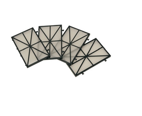 Dolphin Grobfilter im Set zu 4 Stück, 200µm