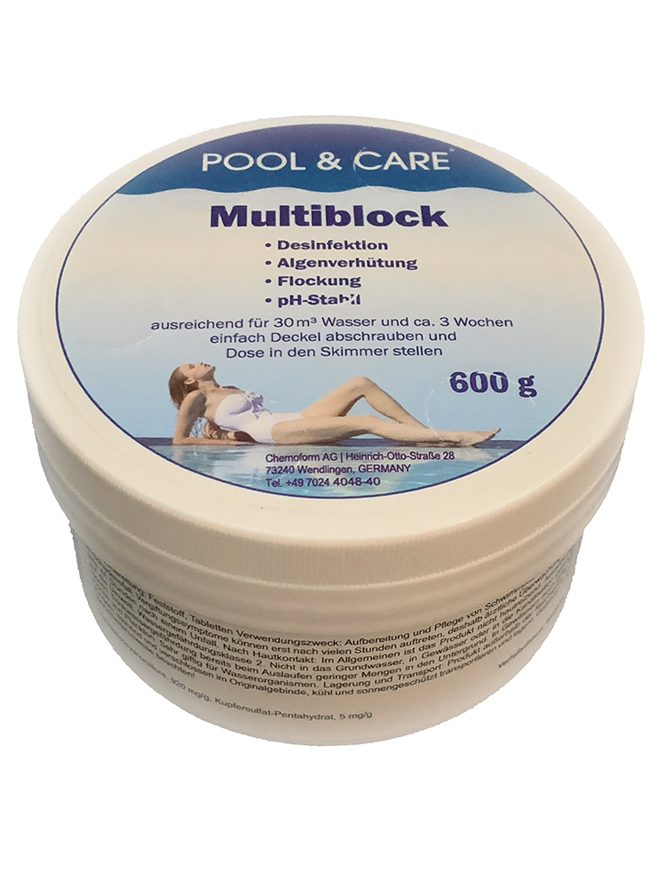 Multiblock 600g langsamslöslich
