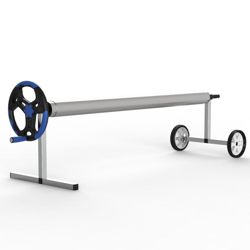 Aufrollvorrichtung fahrbar