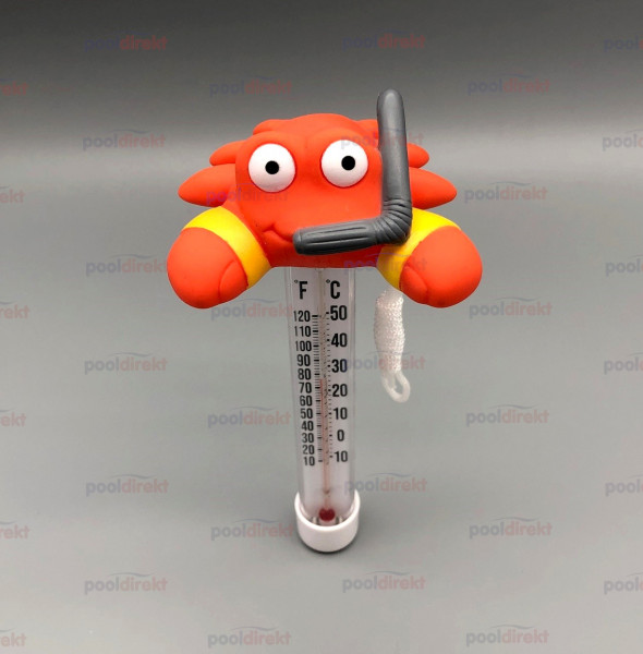 Kinderthermometer Krabbe