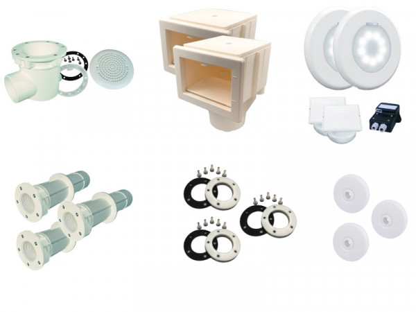 Einbauteile-Set Neptun 7x3,5