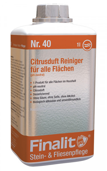 Finalit Nr 40 Citrusduft Reiniger