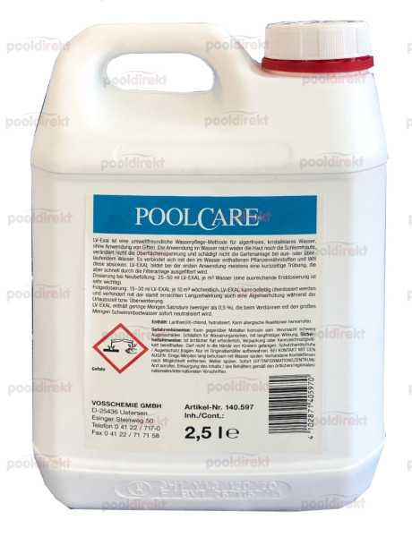 Poolcare LV-Exal 2,5 Liter
