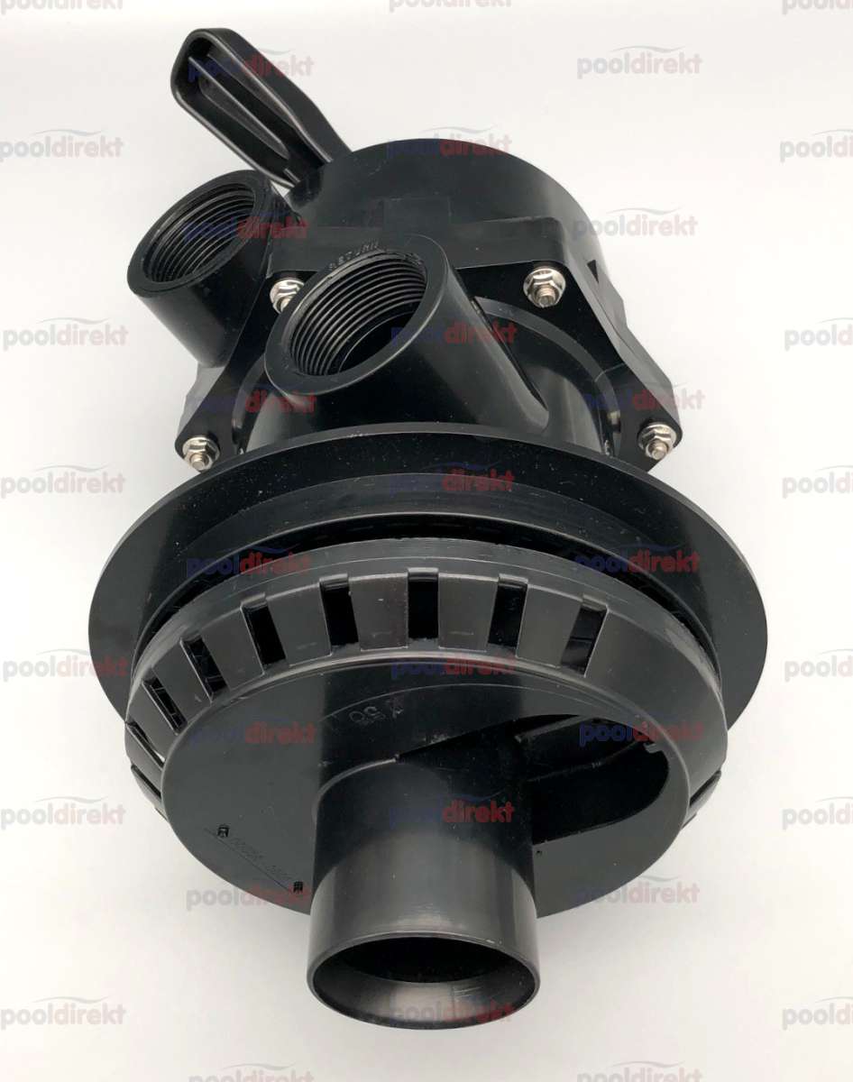 6 Stück Entlüftungsventil-Set Schwarz – Für Hayward DE & Kartuschenfilter, BSPT 8 Mm