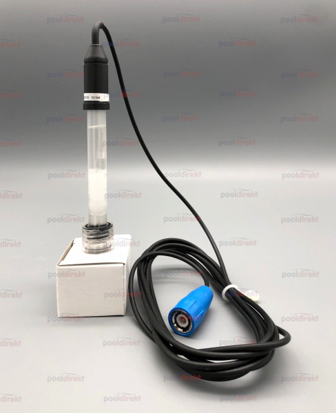 Redox-Elektrode Sonde Gold mit Kabel 2m