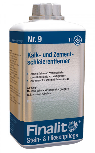 Finalit Nr 9 Kalk- und Zementschleier Entferner