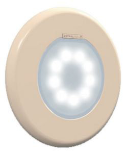 Astral LED warmweiß komplett Scheinwerfer Lumiplus Flexi on/off, beige