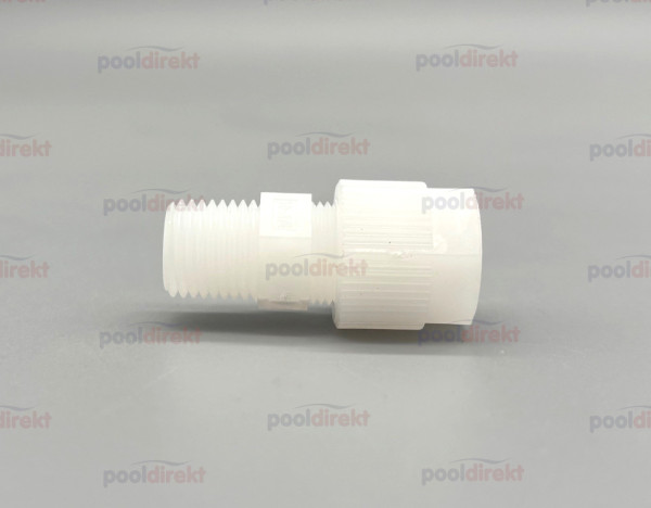 Verschraubung D10-R1/4" PVDF