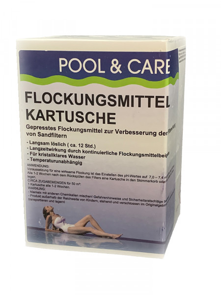 Flockungsmittelkartusche