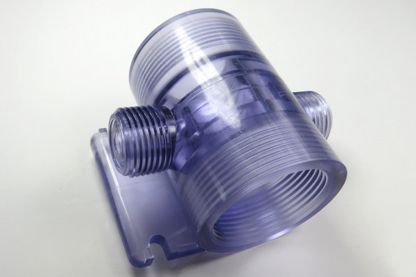 Plexiglas Grundkörper für Chlormesszelle