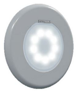 Astral LED warmweiß komplett Scheinwerfer Lumiplus Flexi on/off, grau