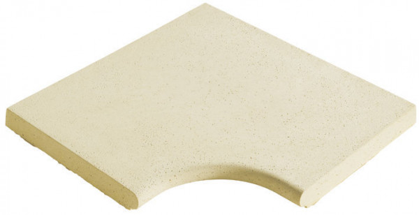 Eckplatte Kunststein Modern Sand (nur Abholung)