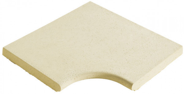 Eckplatte Kunststein Modern Sand (nur Abholung)