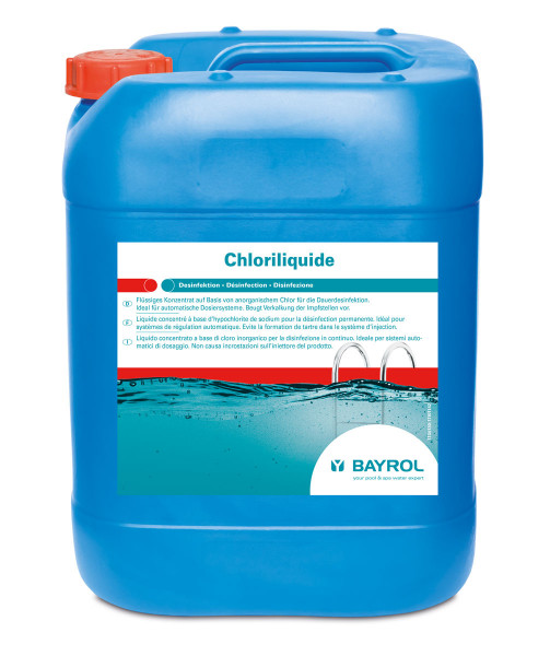 Bayrol Chloriliquide flüssig 20 Liter 25 kg (nur Abholung)