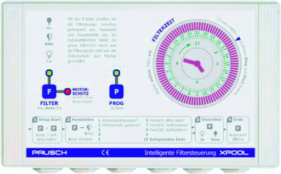 XPOOL-400 Filtersteuerung